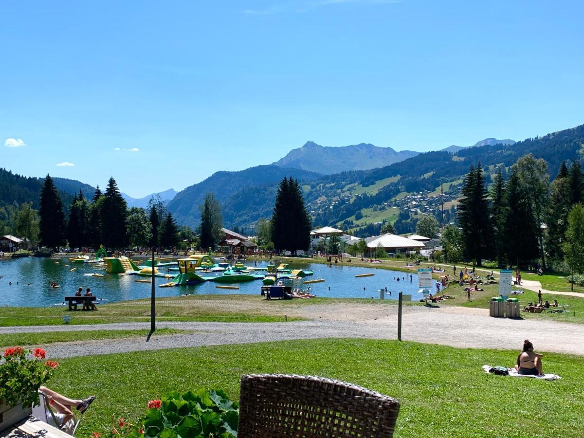 Chalet Le Renard Du Lac Les Gets Extérieur photo